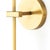 Not Yet Made - Made To Order Regina Andrew Toni Steel Sconce, Brass For Sale - Image 5 of 7