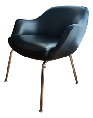 Eco-Leather Armchair, 1960s