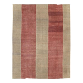 Galerie Shabab Collection Mid-20th Century Handmade Turkish Flatweave Kilim Room Size Carpet For Sale