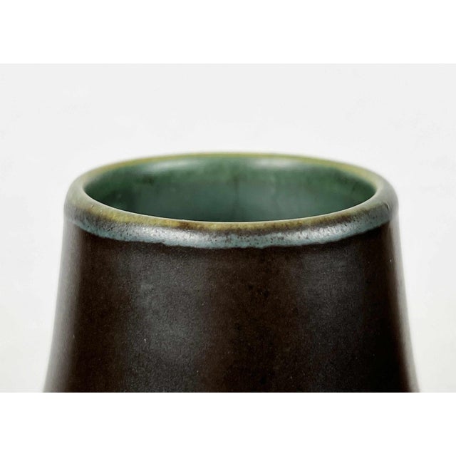 Mid-Century East German GDR Pottery Vase from Veb Haldensleben, 1960s For Sale - Image 5 of 15