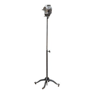 Industrial Stage Light Floor Lamp C.1930-1960 For Sale