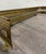 Antique English Brass Fireplace Fender For Sale - Image 9 of 11