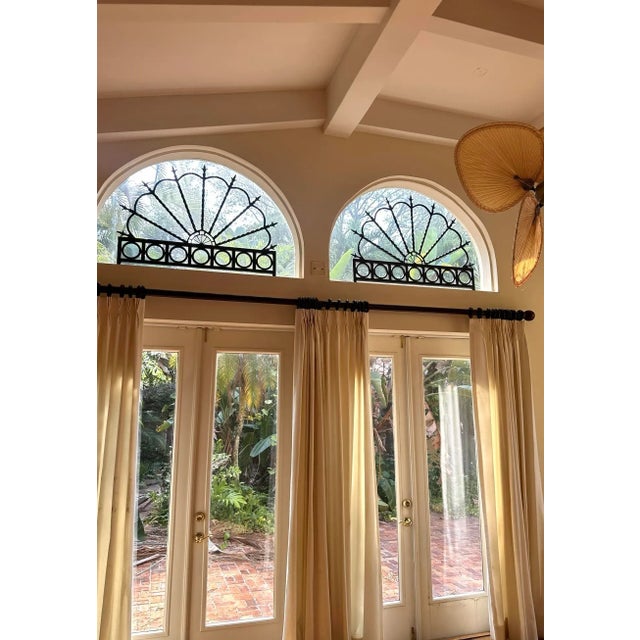 Vintage Boho Wrought Iron Arch For Sale In West Palm - Image 6 of 6