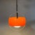 Space Age FHD00480-1 Spherical Orange Chandelier with Chrome Accents, 1970s For Sale - Image 14 of 18