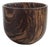 Vinceta Marbleized Straight Sided Mango Wood Bowl For Sale