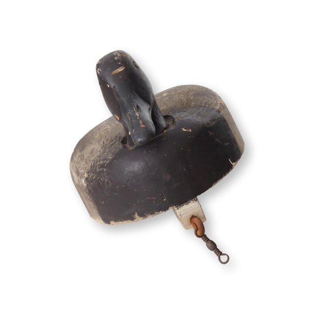 This vintage American wood duck decoy dates to the mid-20th century and reflects the functional craftsmanship of...