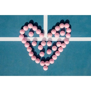 "Forty Love" Contemporary Still Life Photograph by Susan Johnson For Sale