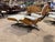 Eames Eames for Herman Miller Grey Leather and Wood Lounge Chair For Sale - Image 4 of 7