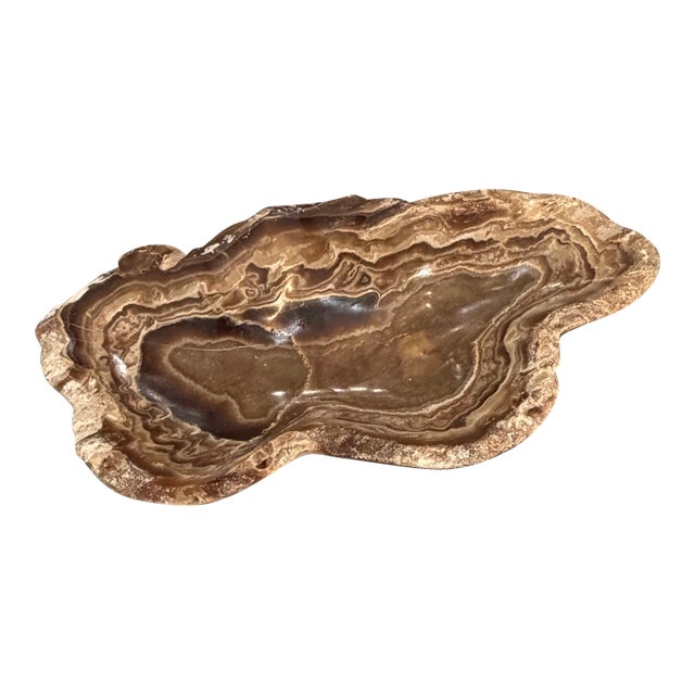Free Form Alabaster Catchall For Sale