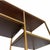 Studio a Home Oslo Etagere in Dark Ash Wood and Brass-Bronze Finished Metal For Sale - Image 11 of 12