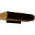 Modern Thomas O'Brien for Visual Comfort Signature David 12" Art Light in Hand-Rubbed Antique Brass with Bronze Shade For Sale - Image 3 of 4