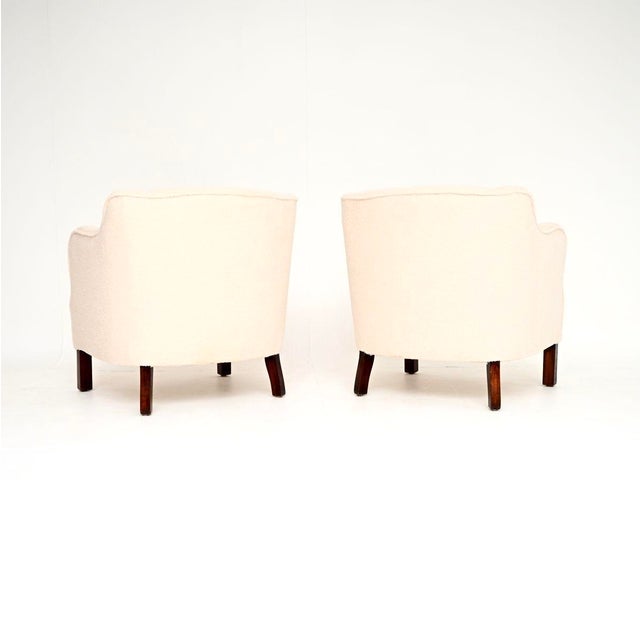 Vintage Danish Cabinetmaker Armchairs, 1950s, Set of 2, Set of 2 For Sale - Image 4 of 7
