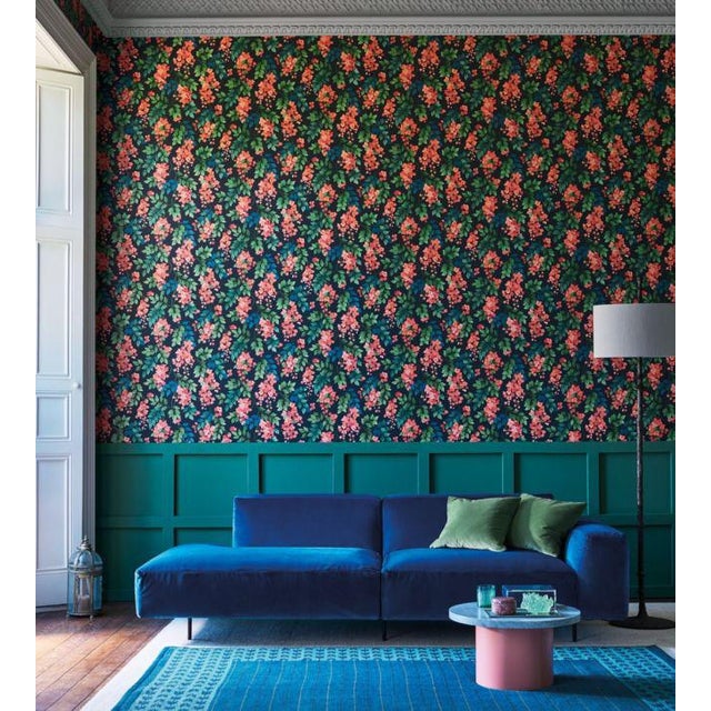 Bougainvillea Wallpaper by Cole & Son - Sample | Chairish