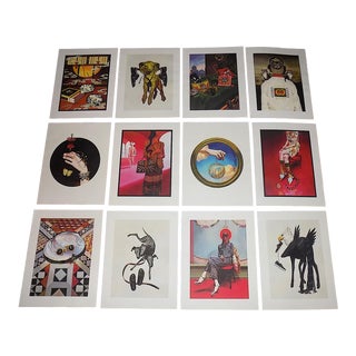 Gucci Surrealist Lithographs by Ignase Monreal-Set of 12 For Sale