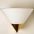 Gold Large Modern Wall Lamps attributed to Glashütte Limburg, 1970s, Set of 2 For Sale - Image 8 of 14