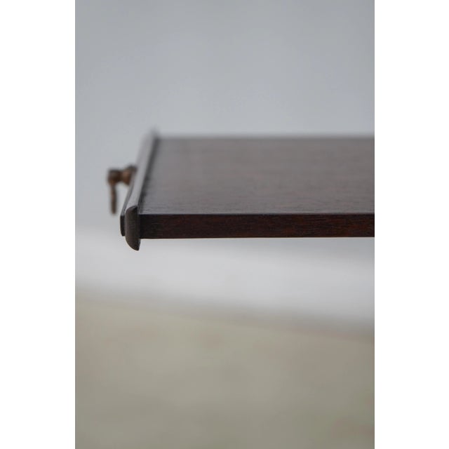 Saybolt Cleland Inc. Saybolt Cleland Attributed Queen Anne Mahogany Tea Table For Sale - Image 4 of 12