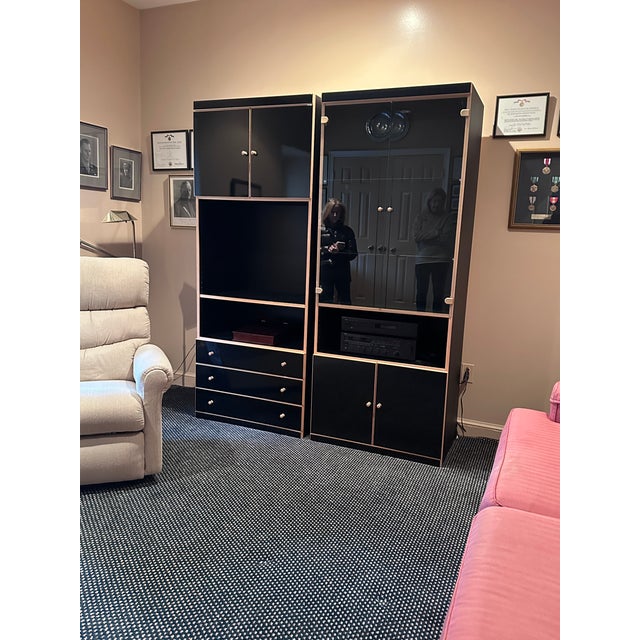 1970s Bauhaus Laminate Wall Unit-Two Pieces For Sale - Image 12 of 12