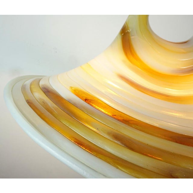 Large Vintage Space Age Pendant Lamp in Acrylic and Metal from Cosack Leuchten, 1970s For Sale - Image 14 of 16