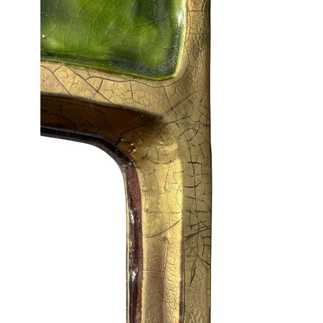 Mithé Spelled Pattern Stele Mirror For Sale - Image 4 of 11