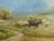 Eileen Quinn, Bringing Home the Harvest, 1970s, Oil Painting on Board, Framed For Sale - Image 12 of 14