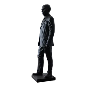 Richard Russell Jr. Plaster Maquette by Rosario R. Fiore