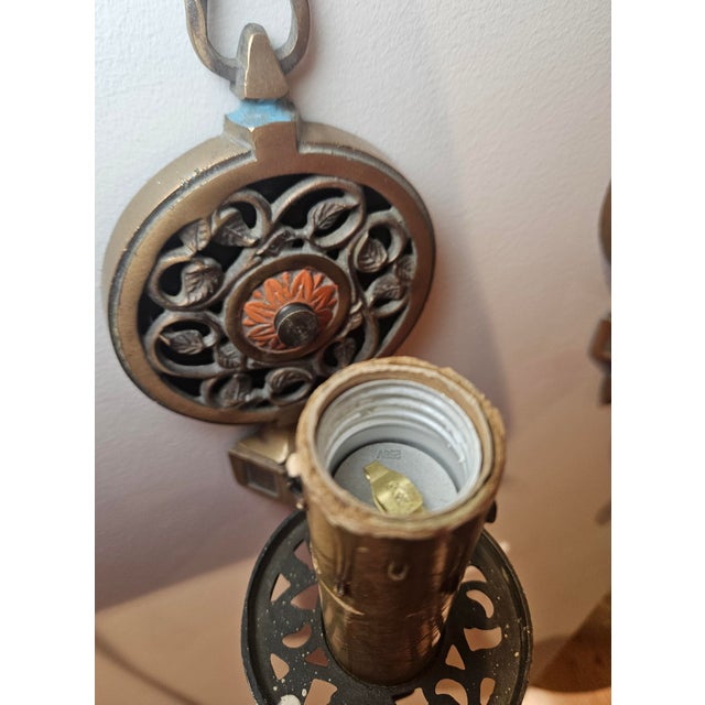 1920s Moe -Bridges Tudor Wall Sconces - a Pair For Sale - Image 13 of 15