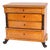 Antique Biedermeier Style Birch Chest of Drawers For Sale