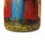 Large Hand-Painted Georgian Cossack Choir Folk Art Bottle on Soviet Glass Base, 2005 For Sale - Image 8 of 9