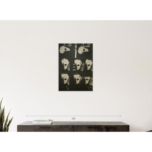 Andy Warhol Silkscreen on 1/2 inch thick plywood. Sealed and varnished. Ready to hang with signature at the back.
