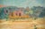 Mid Century Original Oil Impressionist Painting - The Hay Field For Sale - Image 4 of 6