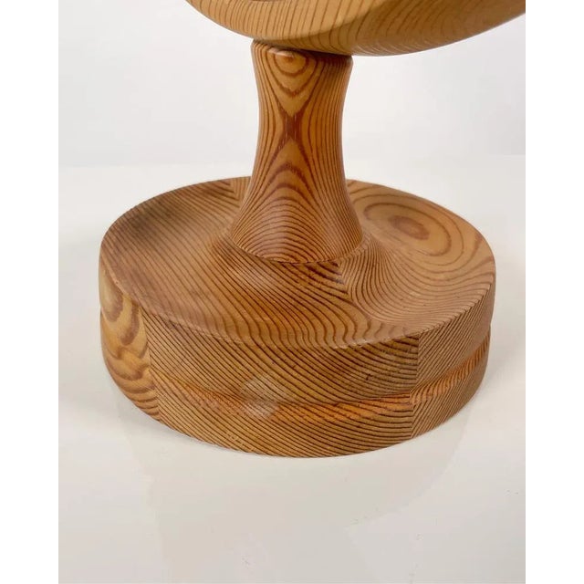 Scandinavian Table Mirror in Pine, 1970s. For Sale - Image 6 of 7