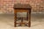 18th Century English Oak Side Table with Single Drawer and Turned Base For Sale - Image 11 of 12