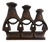 Brutalist Cast Iron Matryoshka Russian Doll Candleholder, Soviet, 1960s For Sale