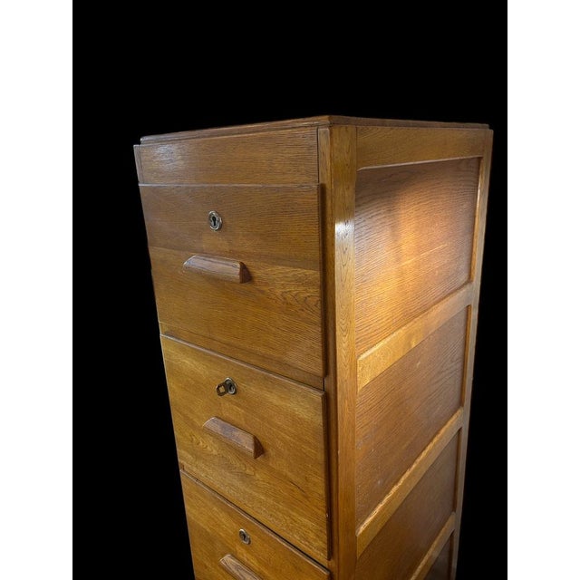Dresser in Oak, 1950s For Sale - Image 6 of 12