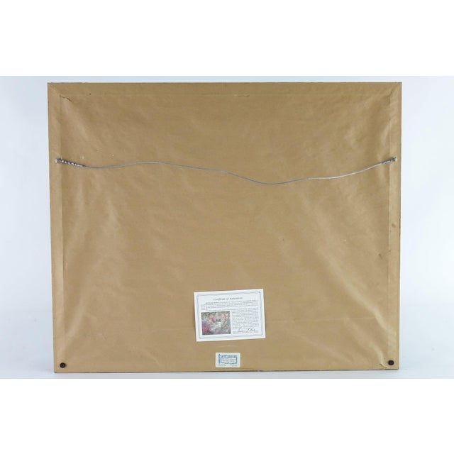 This enchanting landscape print by the American artist Barbara Hails captures the serene beauty of nature in a delicate...