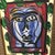 Peter Keil 1970s Vintage Abstract Portraiture; Original Artwork by Peter Robert Keil, Framed For Sale - Image 4 of 7