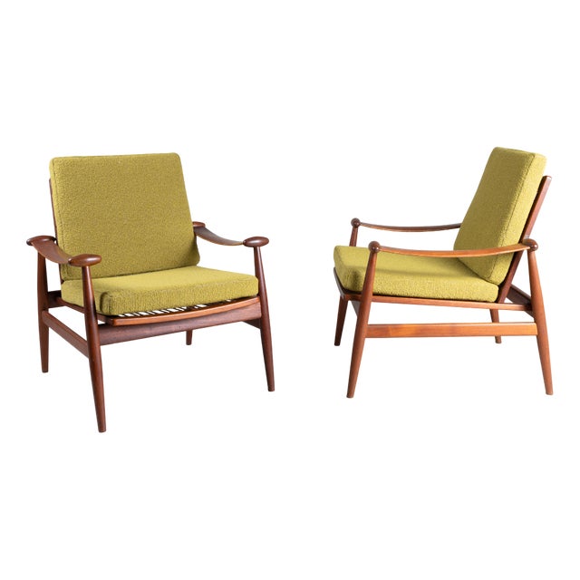 FD133 Armchairs by Finn Juhl, 1950s, Set of 2 For Sale