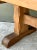 Late 20th Century Vintage Rustic Wood Dining Table For Sale - Image 5 of 12