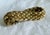 Vintage 1960s UnoAErre Italian 18k Solid Gold Braided Mesh Bracelet For Sale - Image 11 of 13