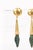 Ancient Roman Arrowhead Earrings W/ 21k For Sale - Image 4 of 11