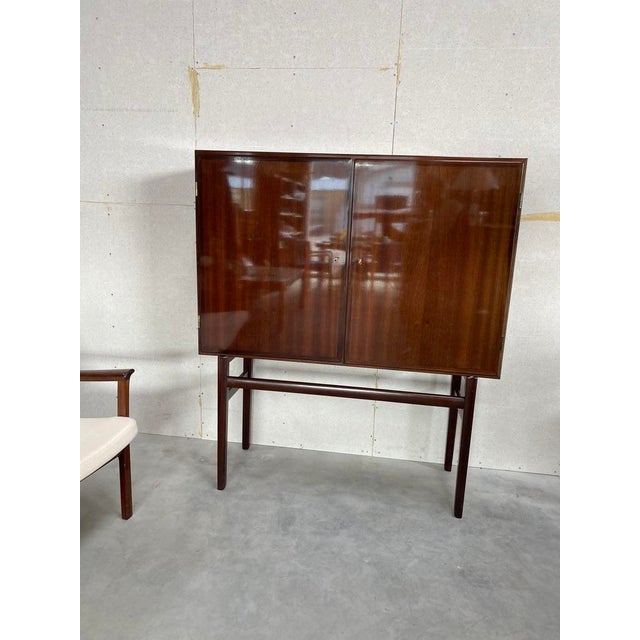 Danish Rungstedlund Sideboard in Mahogany by Ole Wanscher for Poul Jeppesens Møbelfabrik, 1970 For Sale - Image 15 of 15