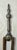 18th Century Antique 18th Century Wrought Iron Turned Brass English Fireplace Tongs Tool 23 For Sale - Image 5 of 11