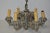 Gothic Six Arm Composite Chandelier W/ Chain & Cap Circa 1930s For Sale - Image 3 of 5