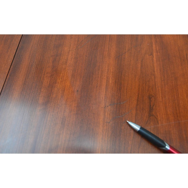 Henkel Harris Cherry Dining Table For Sale - Image 9 of 13