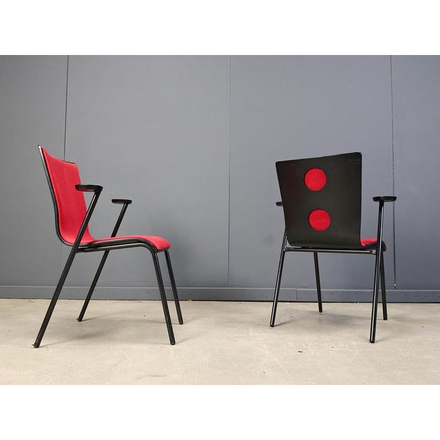 2000 - 2009 Vintage Occhio Chairs by Roel Vandebeek for Drisag, 2000s, Set of 6 For Sale - Image 5 of 17
