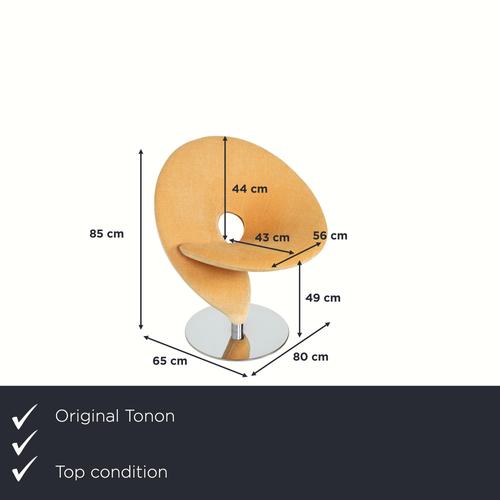 This set consists of six swivel chairs in three different colors. with the Tonon Question Mark, you're bringing a true...