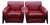 A Pair of Rare Vintage Cabot Wrenn Full Grain Leather Club Chairs & Pottery Barn Ottoman For Sale