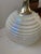 Mid-Century Modern 1970s Mid Century Modern Underwriters Laboratories Large Midcentury Pearlescent Glass Lamp For Sale - Image 3 of 12