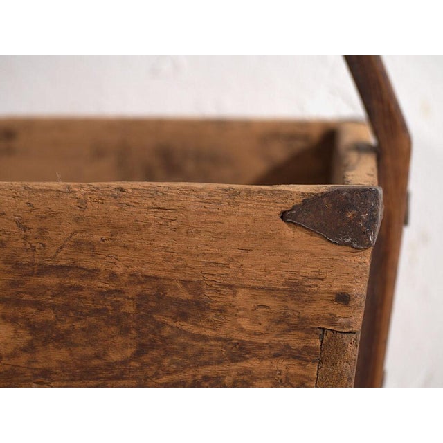 Antique Chinese Wooden Basket For Sale - Image 5 of 10