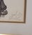 MCM Wall Art of Two Rabbis Signed For Sale - Image 4 of 10